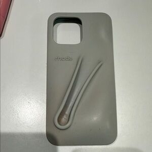 RHODE Sleek Gray Phone Case iPhone 16